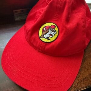 Kids Youth Buc-ee's Red Baseball Cap with Logo